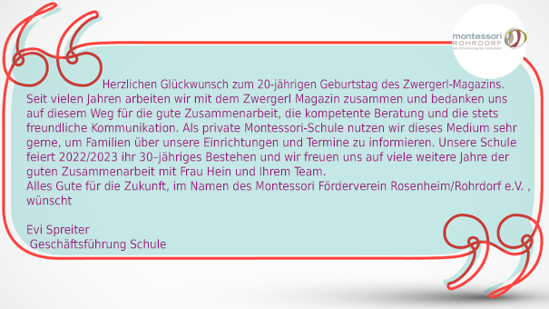 Zitat - Montessorie