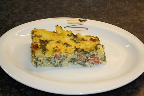 Grünkohlauflauf
