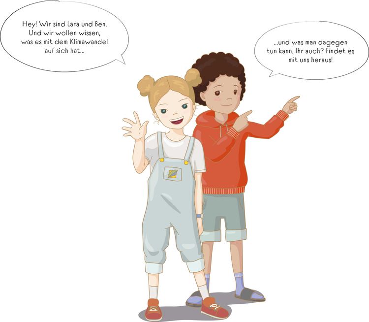 Für Nachwuchs-Klimaschützer: Lara und Ben auf fantastischer Zeitreise
