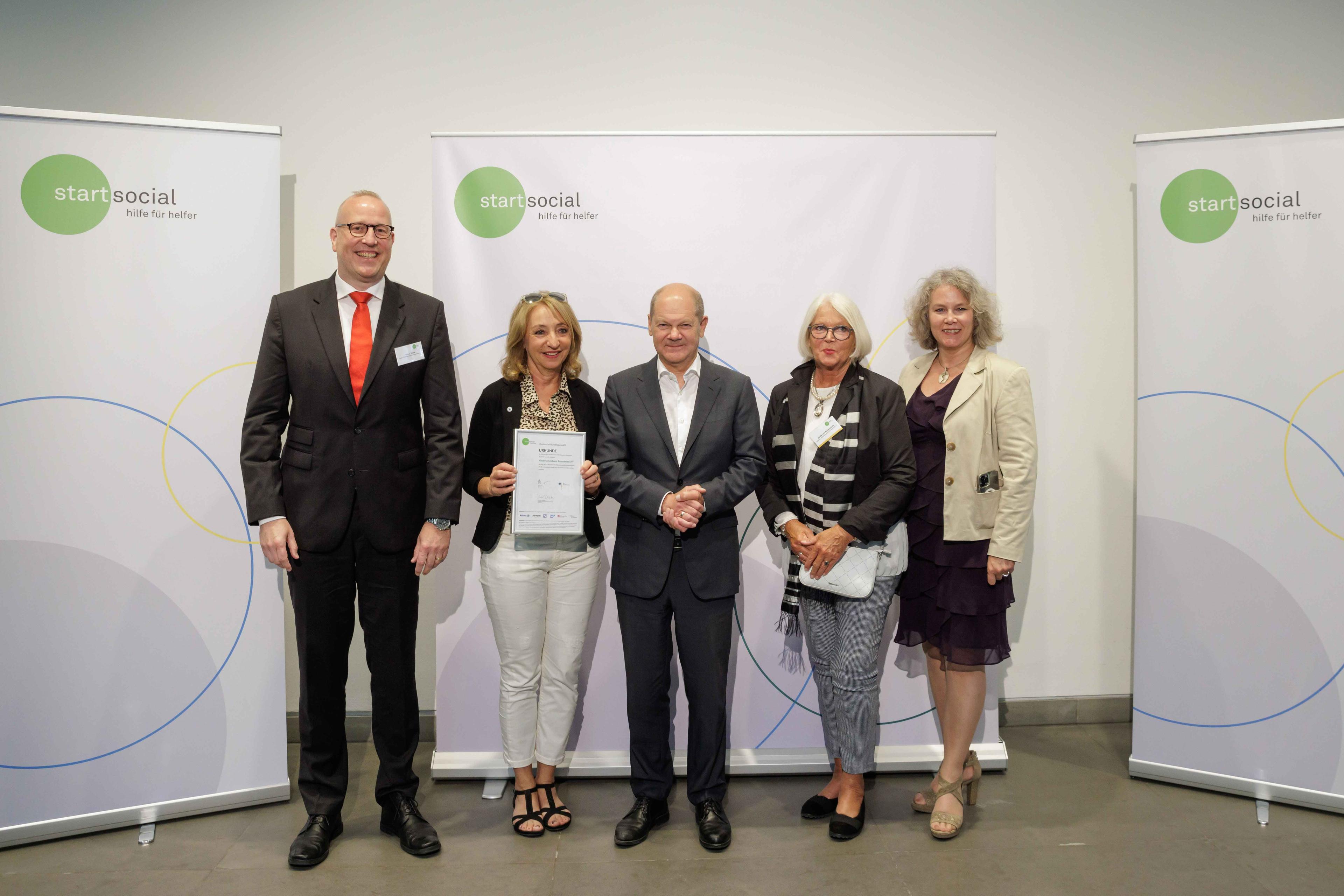 Hohe Auszeichnung für KSB Rosenheim durch Bundeskanzler