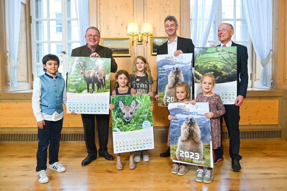 Neuer Schulkalender "Wald, Wild und Wasser" für 3. und 4. Jahrgangsstufe