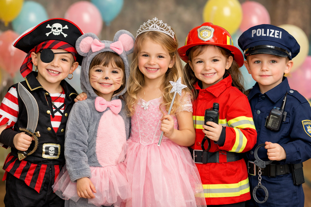 Kinderfasching: Diese fünf Klassiker kommen immer gut an