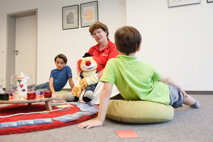 Ehrenamtlich trauernden Kindern helfen