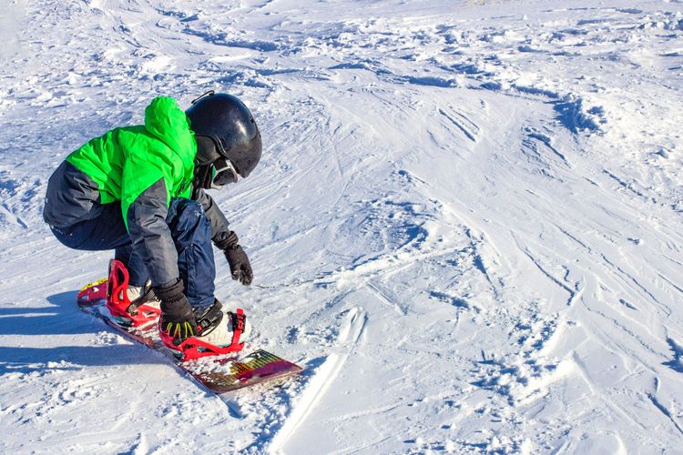 Großer Support für kleine Snowboarder