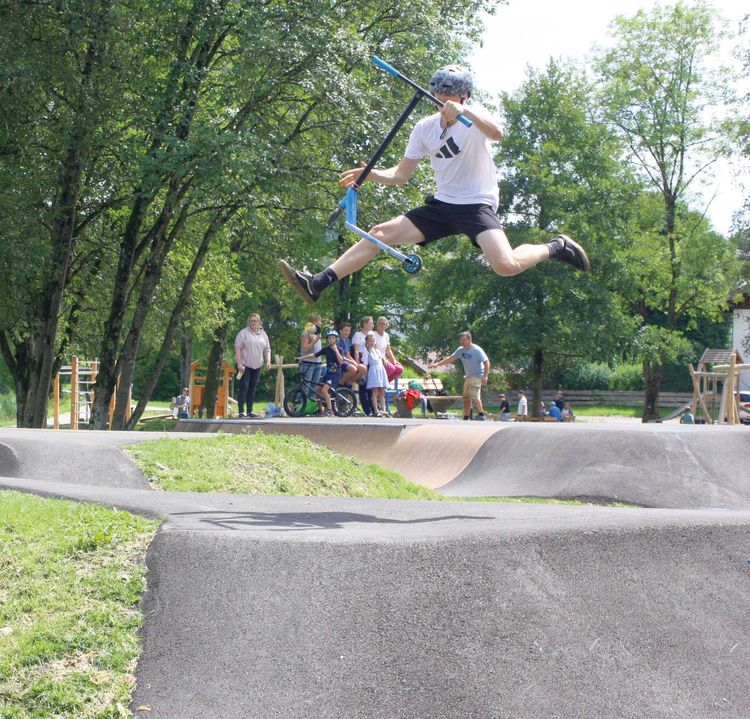 Spielplatz mit Pumptrack: Neuer an der Isar