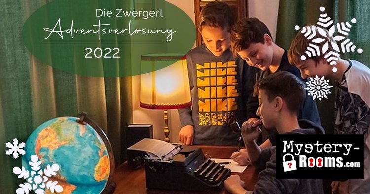 Zwergerl Adventsverlosung Mystery Rooms