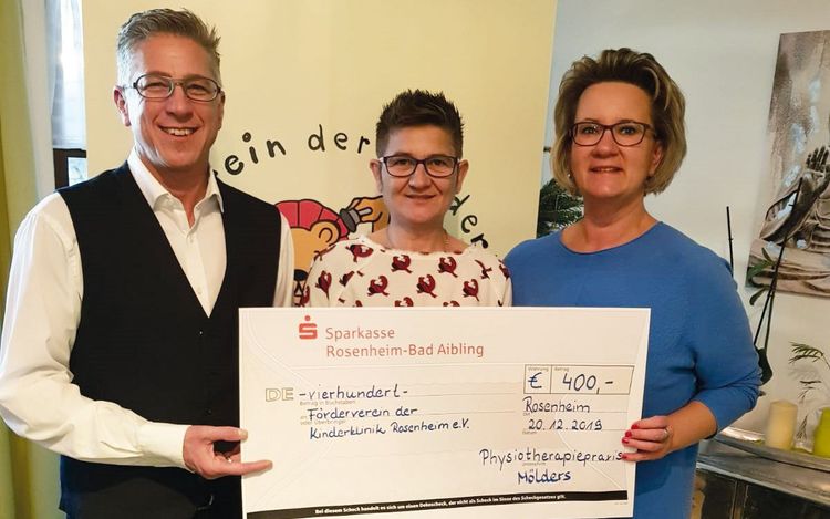 Physiotherapiepraxis Mölders hat großes Herz für kleine Kinder