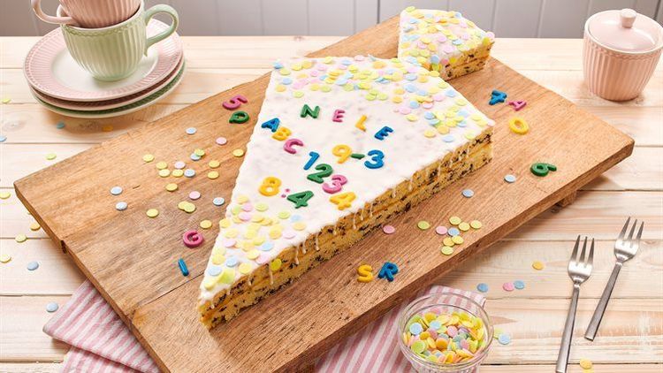 leckerer Schulstart - Schultüte zum Schulanfang backen
