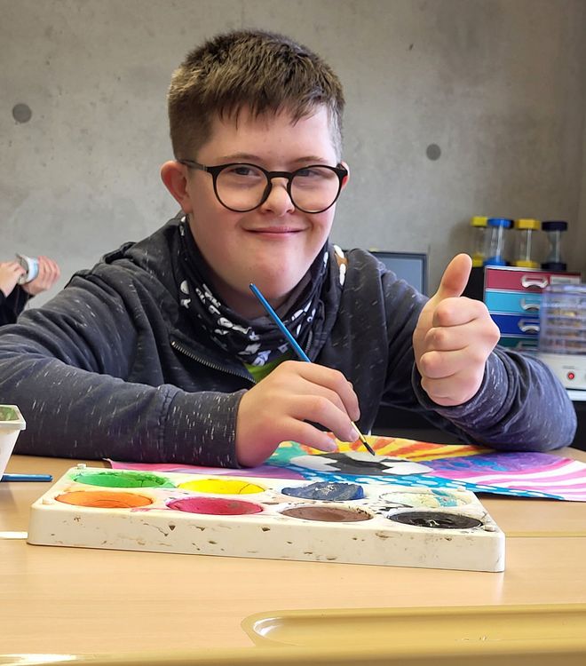 Freundschaft & Frieden - Kinder mit und ohne Behinderung gestalten Kunstkalender