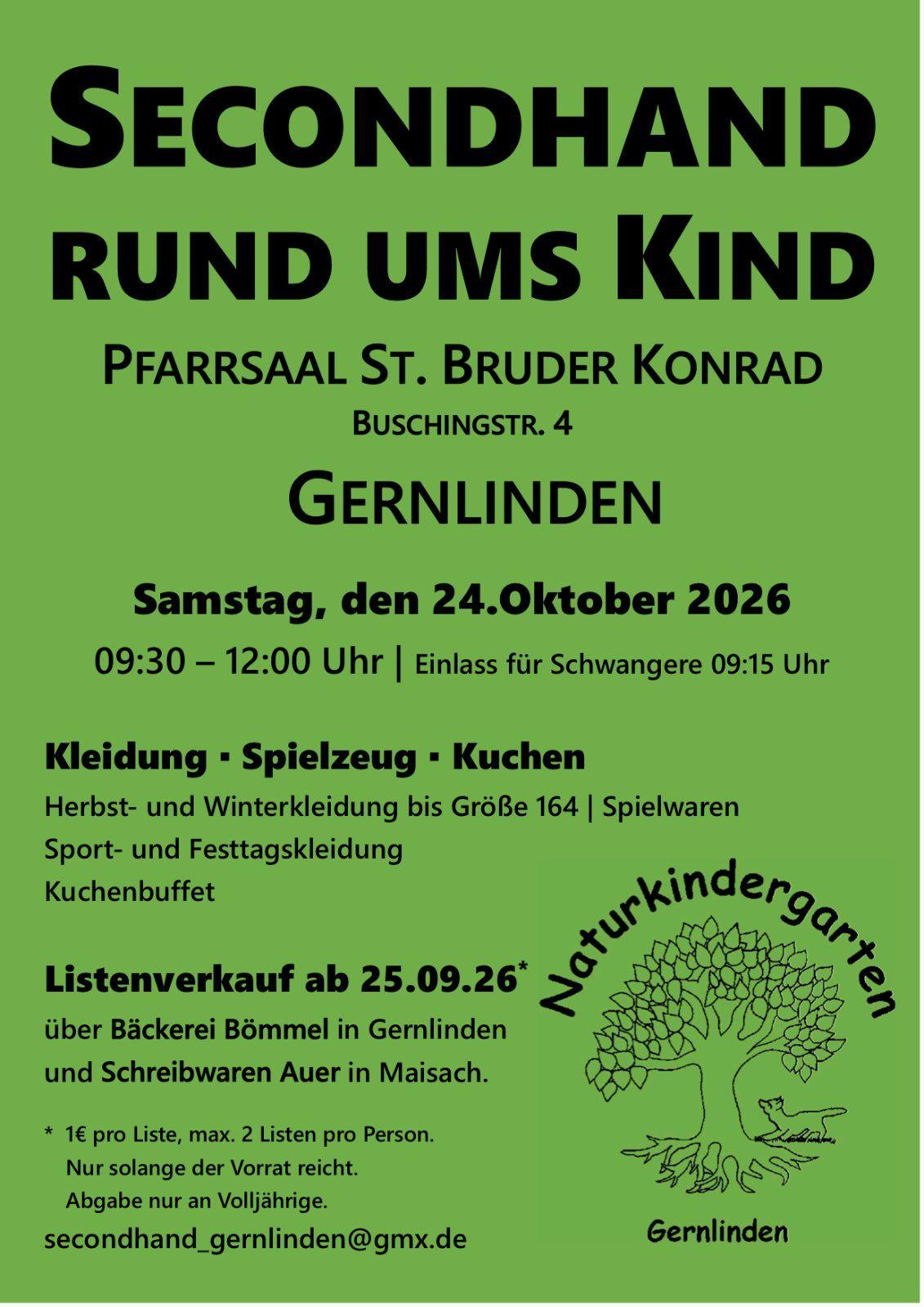 Secondhand - rund ums Kind