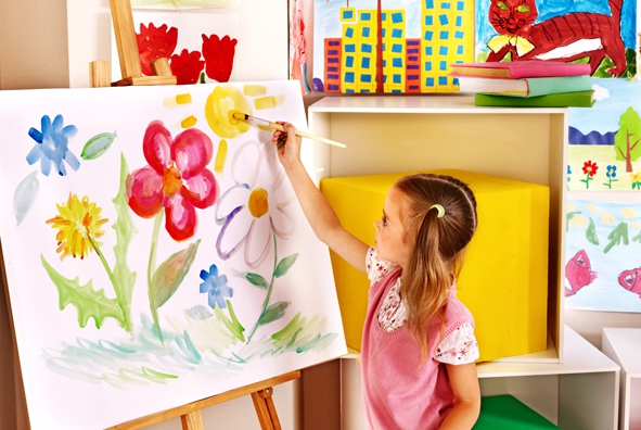 Kinder-Malwettbewerb im Das Engelhaus in München - Zwergerl Magazin