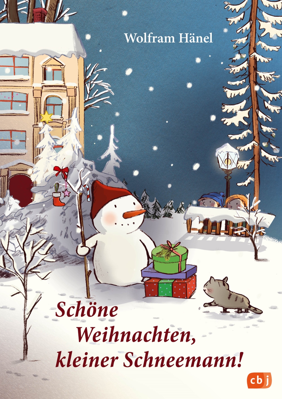 Schöne Weihnachten kleiner Schneemann